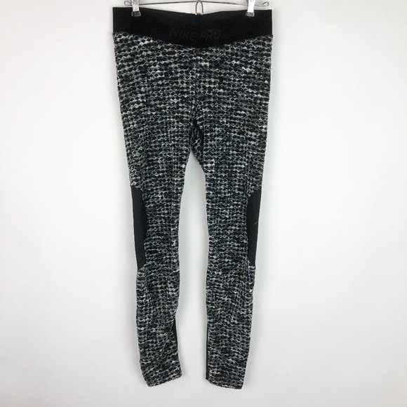 Nike Pants - Nike Pro Hyperwarm Lined Mid Rise Leggings